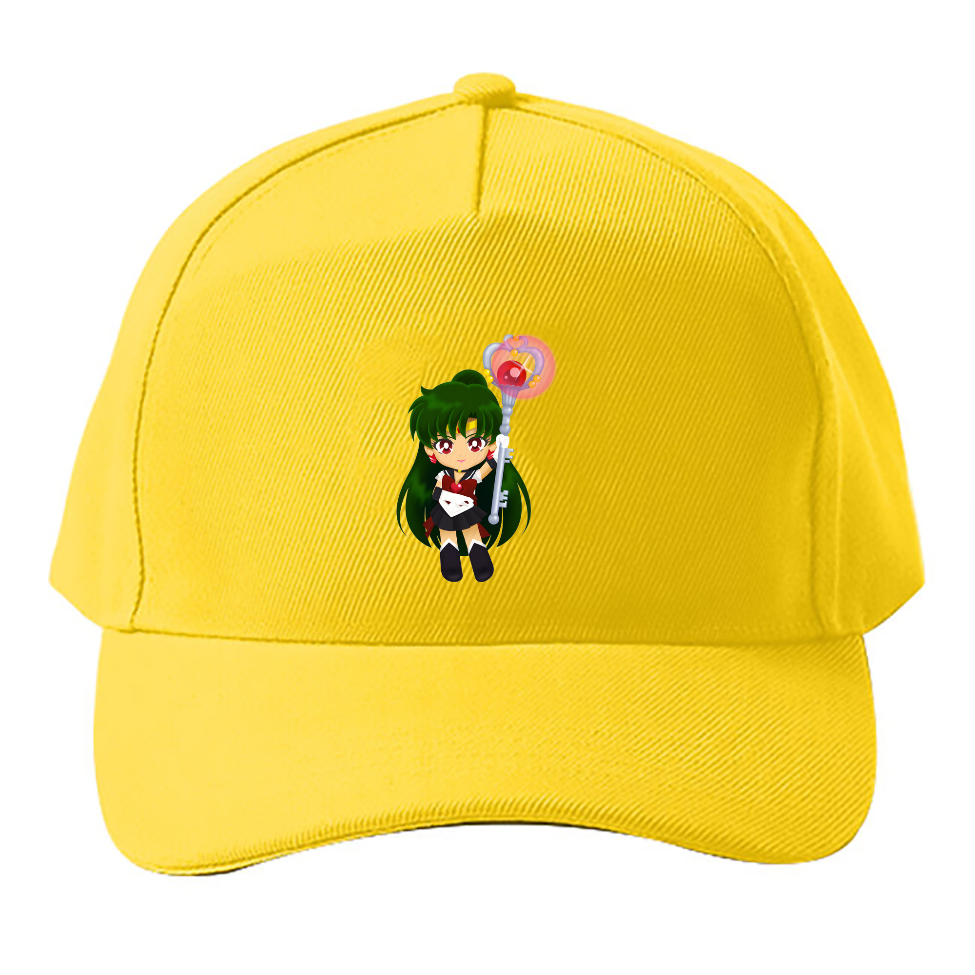 （画像用） 美少女戦士セーラームーン 冥王せつな Sailor Moon Meiou Setsuna ベースボールキャップ 綿100％ 男女兼用 帽子 スポーツ